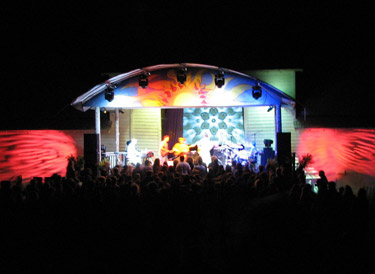 Solarfest stage